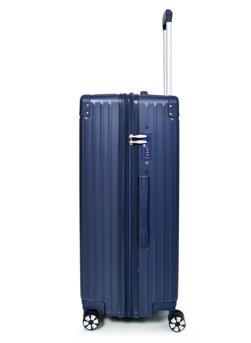 MORANO 3-Piece Unisex Morano Travel Luggage Trolley Set ay Blue Size 28''-24''-20'' Inches. - Image 4