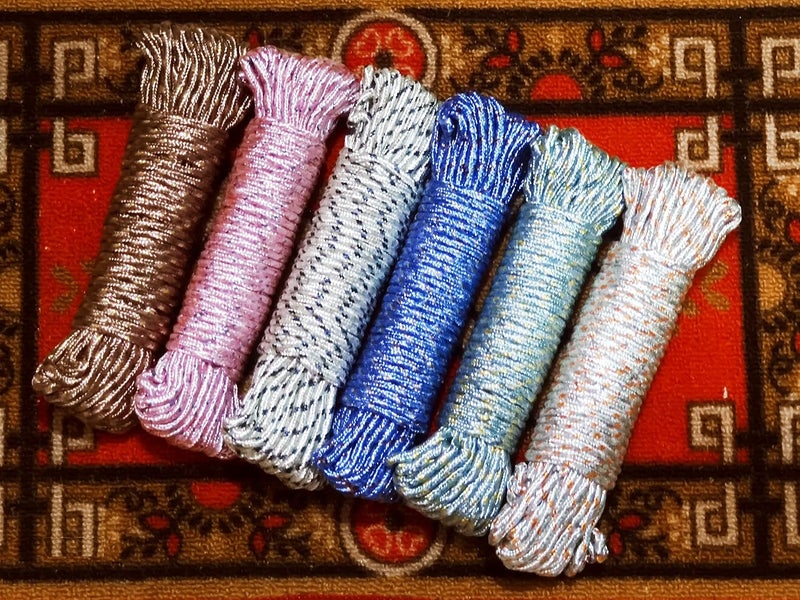 Antiter Essentials Cotton Cloth Nylon Braided Rope Length 20 MeterAntiSlip Windproof Hanging Rope Clothes Washing Line Drying Nylon Rope Pack of 2 - Image 5