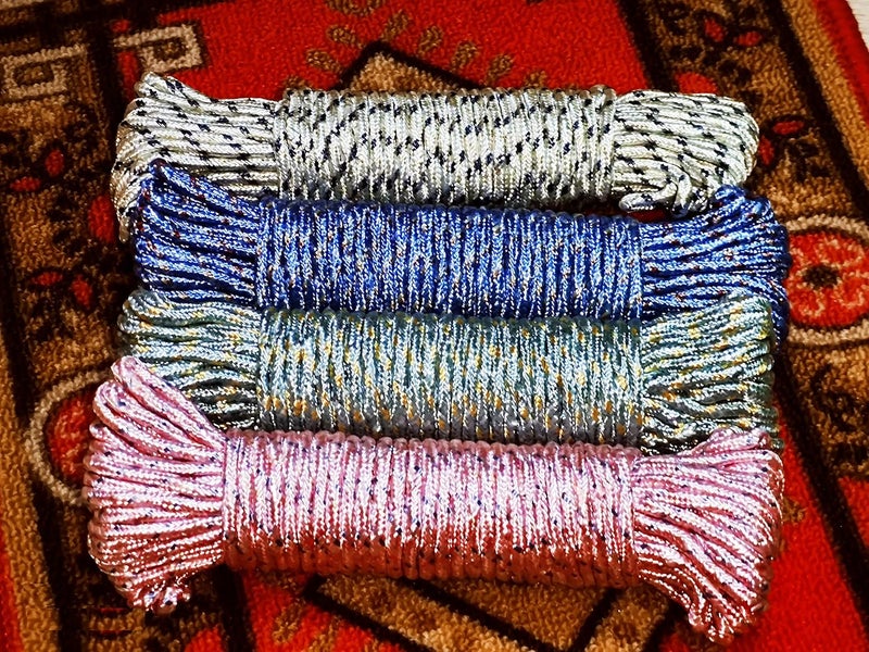 Antiter Essentials Cotton Cloth Nylon Braided Rope Length 20 MeterAntiSlip Windproof Hanging Rope Clothes Washing Line Drying Nylon Rope Pack of 2 - Image 2