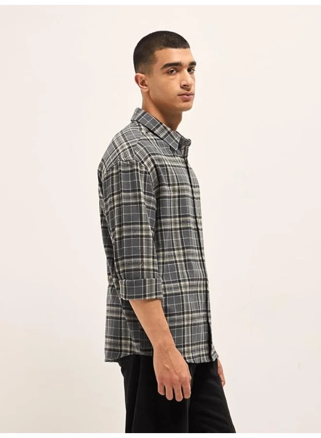 THE BEAR HOUSE Men’s Trendy Shacket for All Seasons | Casual Overshirt Jacket for Men | Versatile Outerwear Layer for Office, Streetwear & Travel | Modern Smart Look for Everyday Outfits