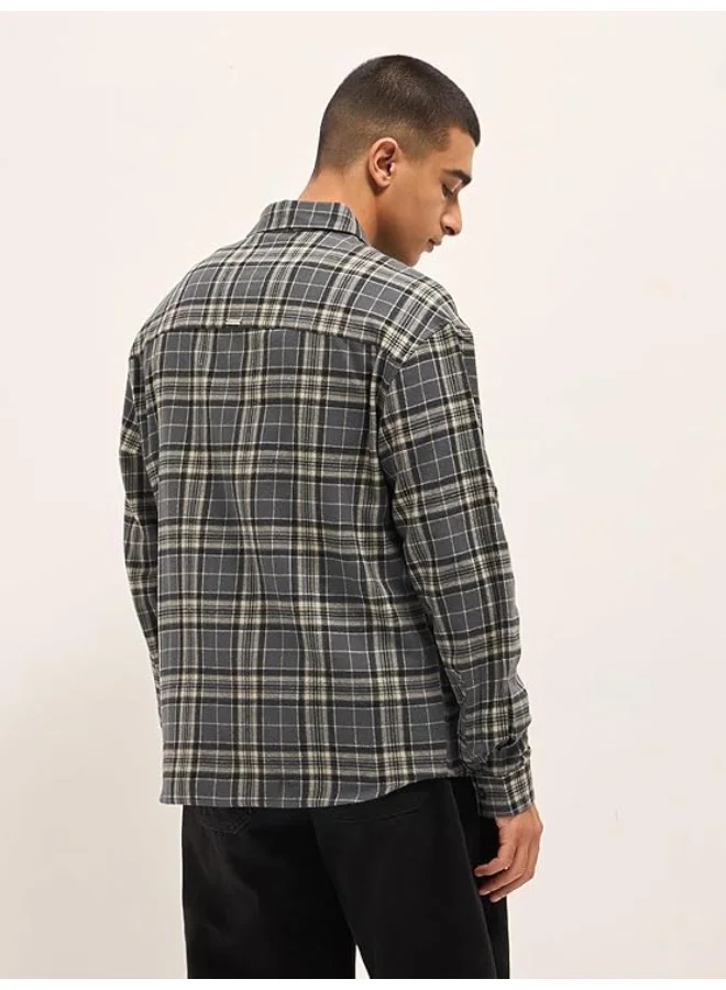 THE BEAR HOUSE Men’s Trendy Shacket for All Seasons | Casual Overshirt Jacket for Men | Versatile Outerwear Layer for Office, Streetwear & Travel | Modern Smart Look for Everyday Outfits