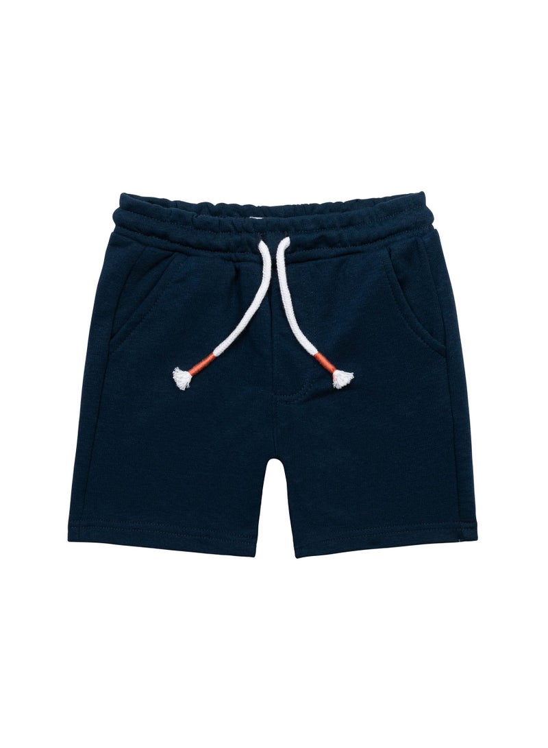 MINOTI Boys T-Shirt and Shorts Set with Stripe Print for Summer - Image 4