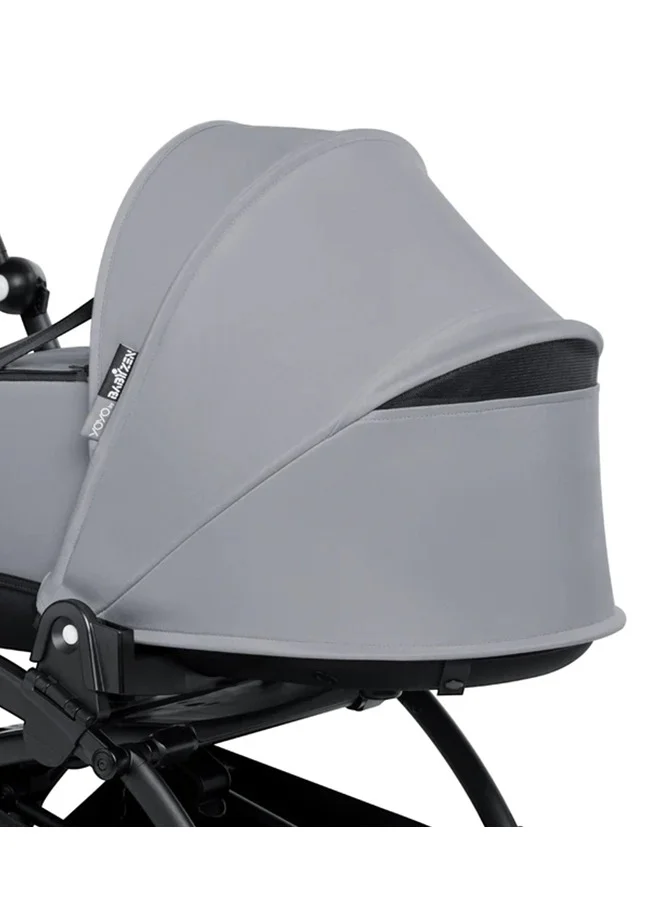 STOKKE Babyzen Yoyo 0+ Bassinet Includes Thick Double Mattress, Ventilated Shell And Canopy Requires Babyzen Yoyo2 Frame Stone