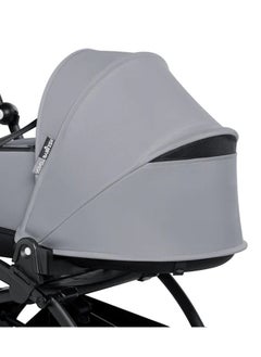 BABYZEN Babyzen Yoyo 0+ Bassinet Includes Thick Double Mattress, Ventilated Shell And Canopy Requires Babyzen Yoyo2 Frame Stone  - Image 5