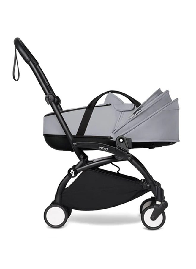 BABYZEN - Babyzen Yoyo 0+ Bassinet Includes Thick Double Mattress, Ventilated Shell And Canopy Requires Babyzen Yoyo2 Frame Stone - Image 1