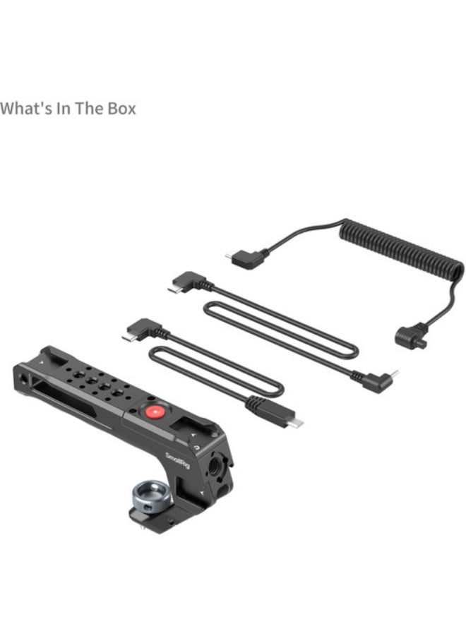 SmallRig Top Handle with Record Start/Stop Remote Trigger (3/8"-16 ARRI Mount) - Image 4