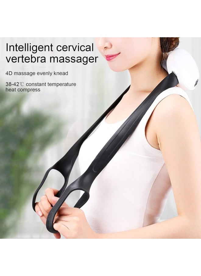 silvercnc Electric Neck Massager, Portable Cordless Neck Care Massager with Heat for Kneading  - Image 1