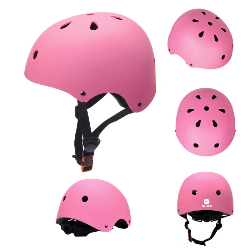 Glaf Toddler Helmet 2-4 Years Kids Bike Helmets For 2-8 Years Old Baby Girls Boys Multi-Sport Helmet Adjustable Skateboard Bicycle Helmet Lightweight 2 Sizes For Toddler To Youth (Pink  Small) - Image 5