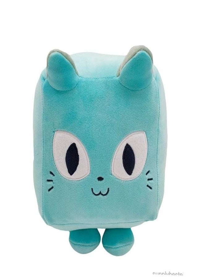 TechMax Solution Cute Square Blue Plush Soft Toy - Image 1