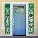 DAZONGE Green Graduation Decorations 2026 Class of 2026 Porch Banner for Party Supplies 2026 Graduation Party Decorations for Any Schools or Grades - Image 2