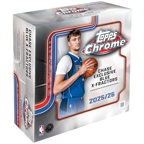 Topps 202526 Topps Chrome Basketball Factory Sealed Mega Box - Image 1