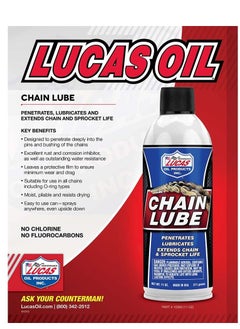 LUCAS OIL Chain Lube Aerosol  - Image 3