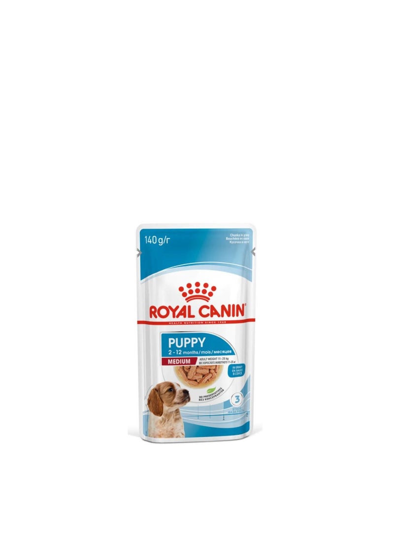 Royal Canin Medium Puppy Wet Food 140g