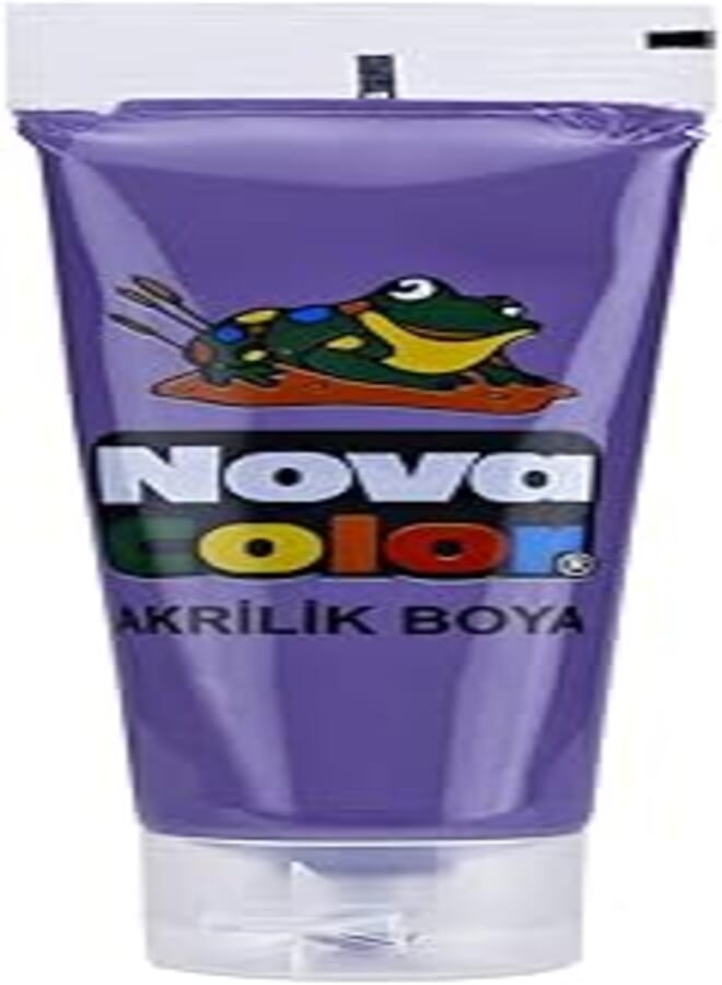 Nova color nc263 acrylic paint 75 gm. - purple