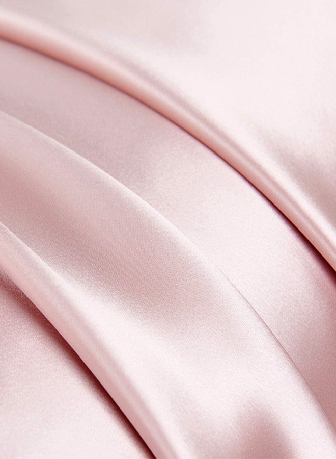 ROSEWARD Pink Silk Pillow Cases with Zipper Made in USA, 100% 22 Momme Mulberry Silk Pillowcase for Hair and Skin, Acne Free, Anti Aging, Anti Wrinkle, Hypoallergenic (Pink, Standard) - Image 4