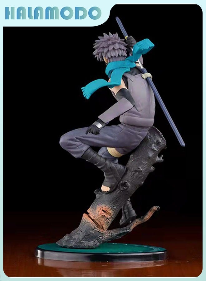 HALAMODO Naruto Naruto Shippuden, 22cm Running Kakashi Hatake with Raikiri in ANBU, Trendy Anime Figure Model, Decoration Gift - Image 5