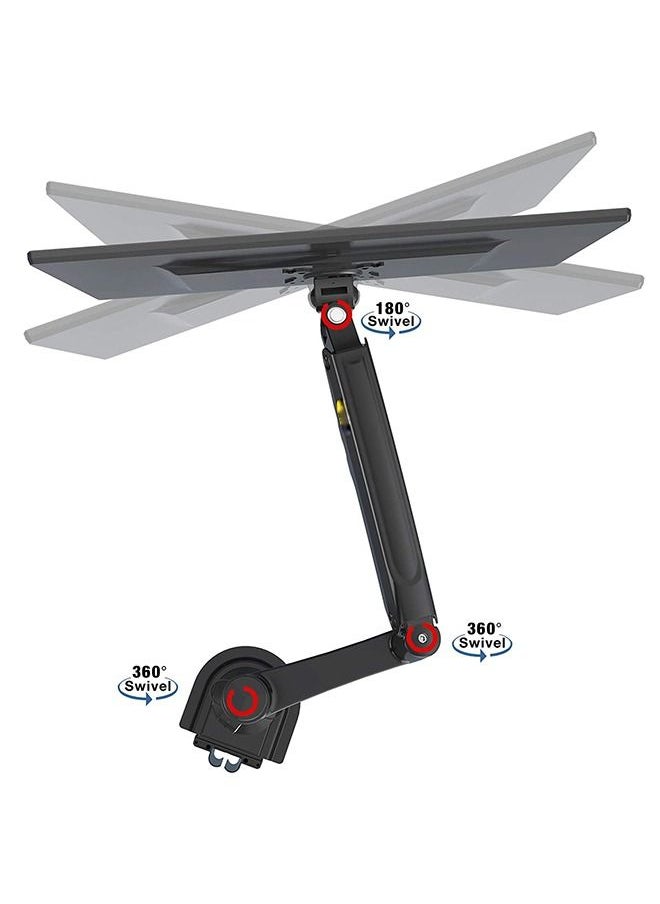 Arabest - Dual Monitor Desk Mount Stand Full Motion Swivel Computer Monitor Arm Fits 2 Screens up to 32'' with Load Capacity 4.4~26.4lbs for Each Monitor - Image 1