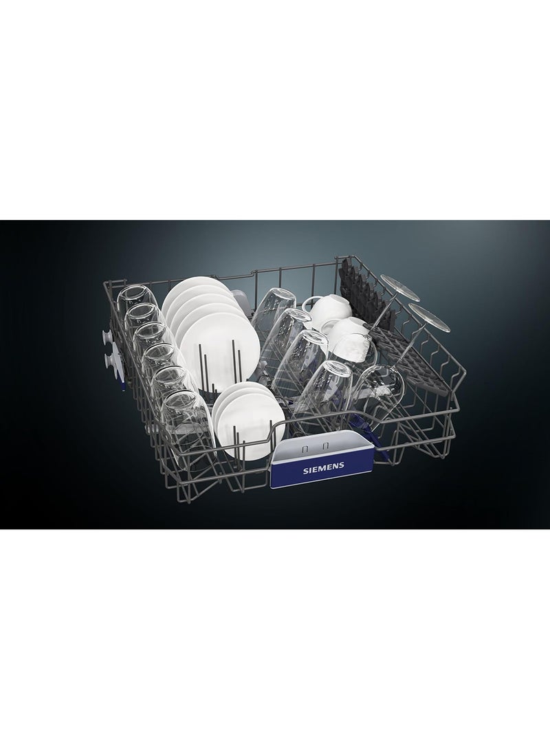 SIEMENS Home Connect Built In Dishwasher, 6 Programmes SN63HX65MM Silver/Balck - Image 5