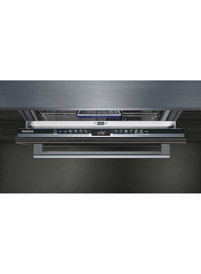 SIEMENS Home Connect Built In Dishwasher, 6 Programmes SN63HX65MM Silver/Balck - Image 3