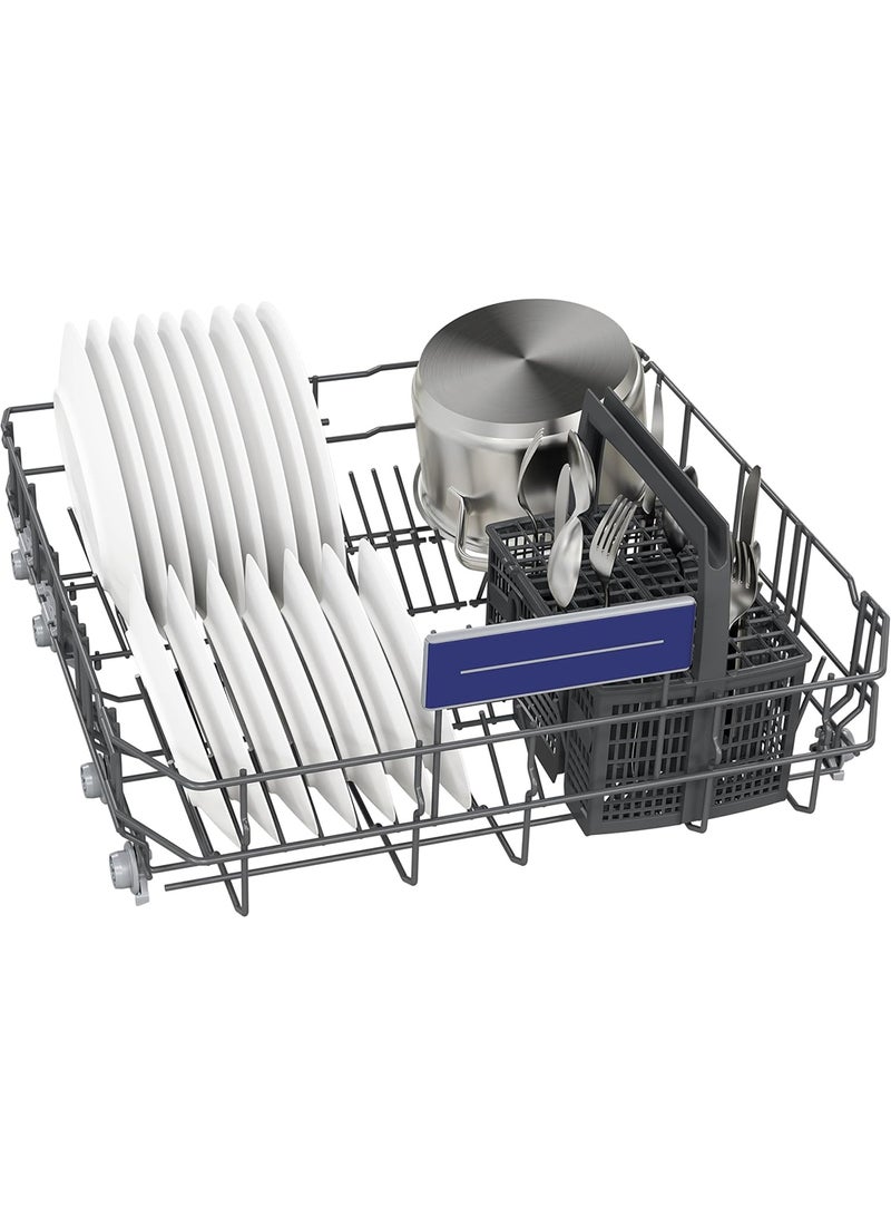SIEMENS Home Connect Built In Dishwasher, 6 Programmes SN63HX65MM Silver/Balck - Image 4