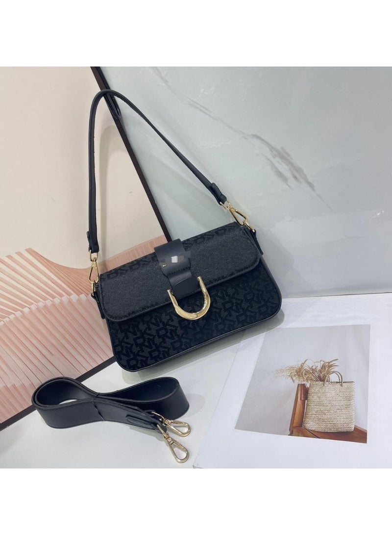 Women's Summer Fresh Color Leather Handbag Shoulder Crossbody Bag  - Image 1