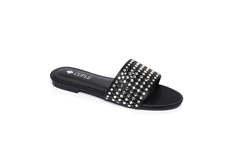 كابلي صنادل بناتي مزينة