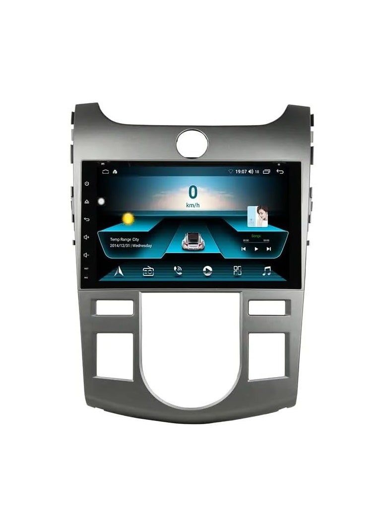 SHEZA STAR - Android Car Stereo for KIA CERATO 2009 2010 2011 2012 2GB RAM 32GB ROM Support Apple Carplay, Mirror-Link Wi-Fi BT, Radio GPS Navigation, 9 Inch IPS Touch Screen with Backup Camera Included - Image 1