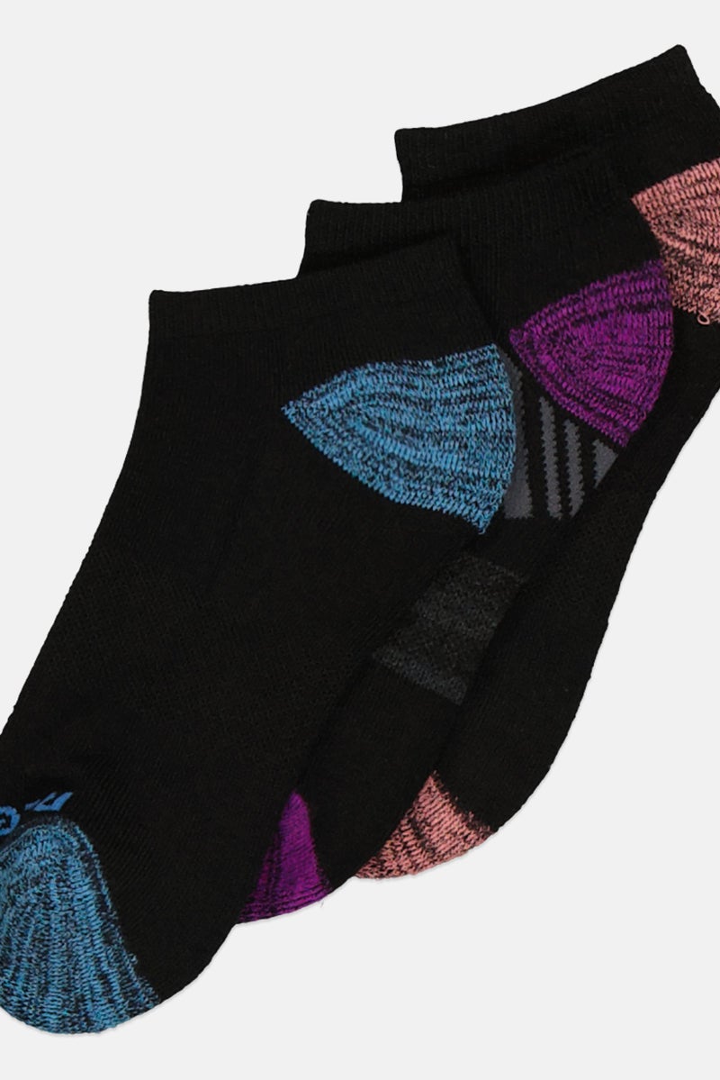 Reebok Women 6 Pair Low Cut Socks, Multicolor - Image 2