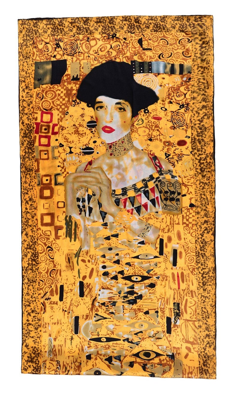 Salutto Women 100% Silk Scarves Egypt Style Scarf - Image 3