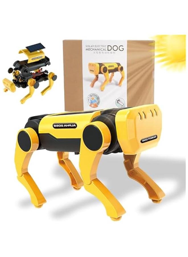 Generic - Robot Dog Toys - Solar Robot Toys for Kids Ages 8-12,Science Educational Toys Science Toys Robotics Toys,DIY Learning Educational Robot Toy Birthday Gift for Kids Boys Girls - Image 1