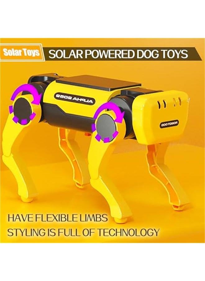 Generic - Robot Dog Toys - Solar Robot Toys for Kids Ages 8-12,Science Educational Toys Science Toys Robotics Toys,DIY Learning Educational Robot Toy Birthday Gift for Kids Boys Girls - Image 1