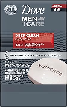 Dove Men+Care Dove Men Deep Clean Bar Soap 4 pk - Image 2
