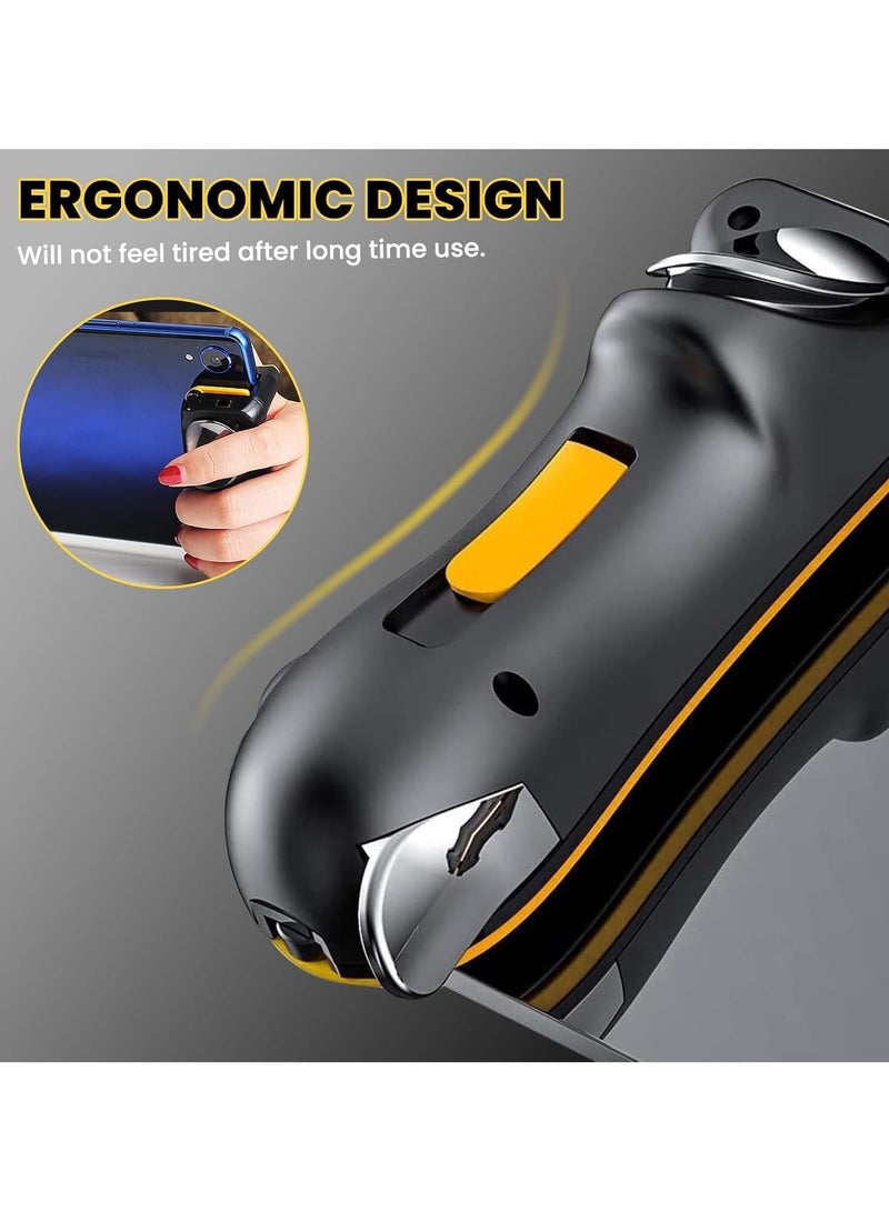 Beauenty PUBG Game Controller Trigger Rapid Fire 6 Fingers Gaming Grip Gamepad Joystick L1R1 L2R2 for iPad and Tablet Android Samsung Huawei - Image 4