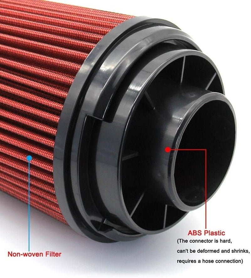 Vuzmode 3-Inch Universal High Flow Air Intake Filter - Image 3
