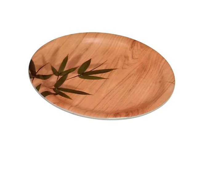 Servewell Melamine Quarter Serving Plate Set of 4 Bamboo Delite - Image 4