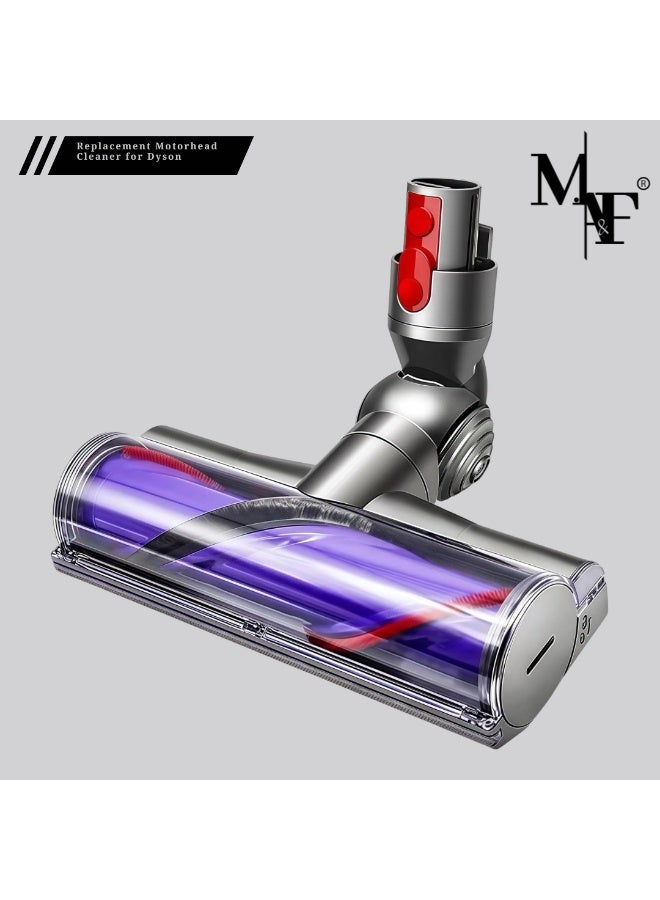 M.A&F's Replacement Motorhead Cleaner for Dyson V7 V8 V10 V11 V12 V15 Gen 5 SV10 SV11 SV12 SV14 SV20 SV22 SV24 Vacuum Direct Drive Bristle Roller Brush Head Attachment for Hardwood Floor Carpets - Image 1