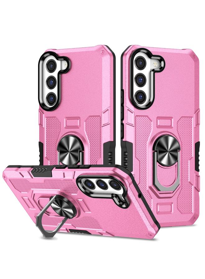 اس-توب جراب لهاتف Samsung Galaxy S21 5G مع حامل حلقي وغطاء هاتف هجين - Image 1