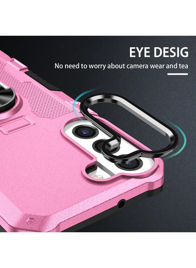 اس-توب جراب لهاتف Samsung Galaxy S21 5G مع حامل حلقي وغطاء هاتف هجين - Image 4