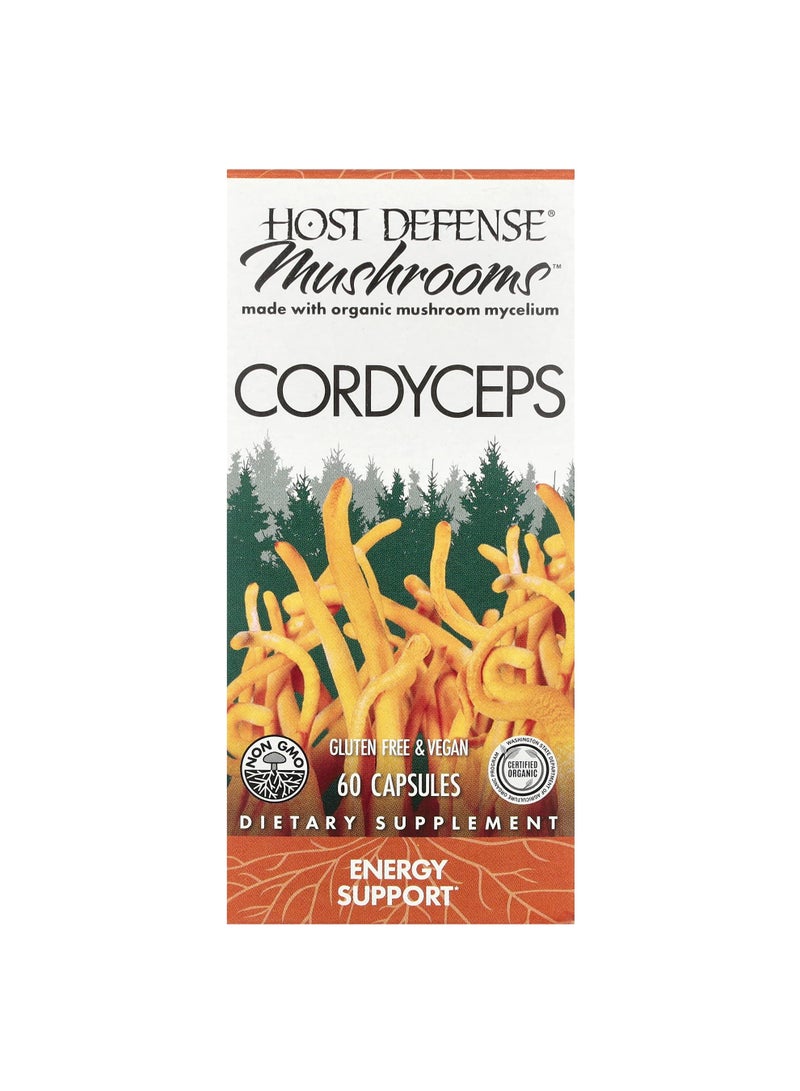 Mushrooms™, Cordyceps, 60 Capsules (0.5 g per Capsule)