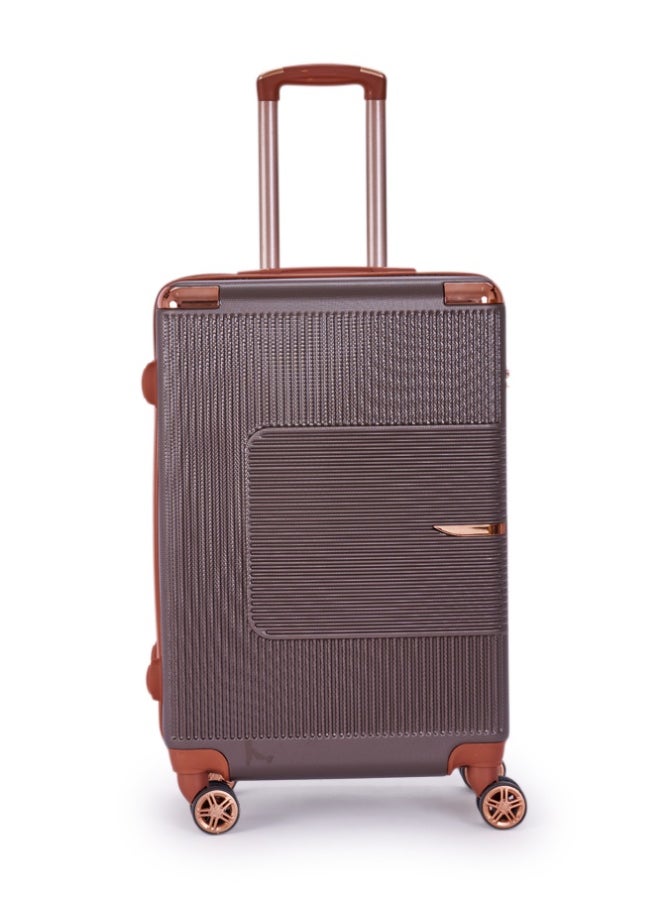 ليمرا طقم شنط سفر مكون من 6 حقائب أمتعة لون بني بمقاس 32"/28"/24"/20"/15"/12 انش  - Image 5