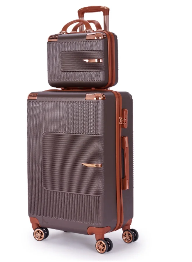 LIMRA A travel bag set consisting of 6 luggage bags Brown color, size 32"/28"/24"/20"/15"/12 inches