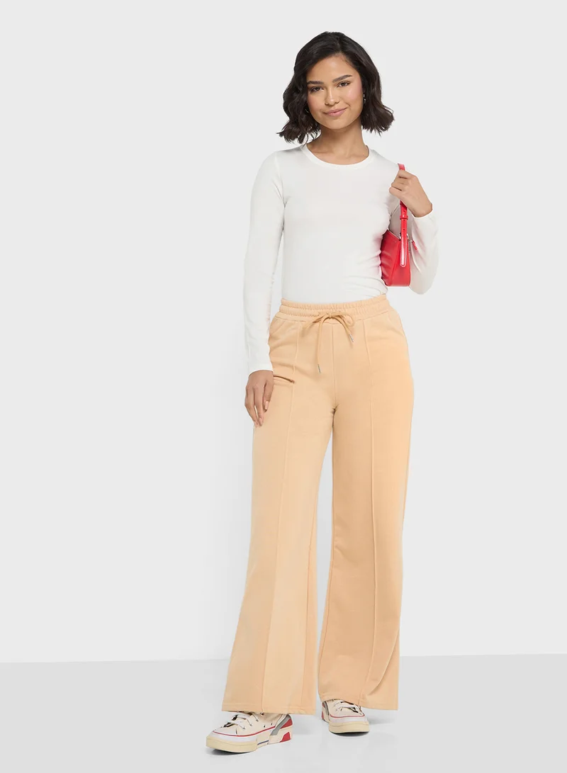 Ginger Basics Scoop Neck Long Sleeves Top