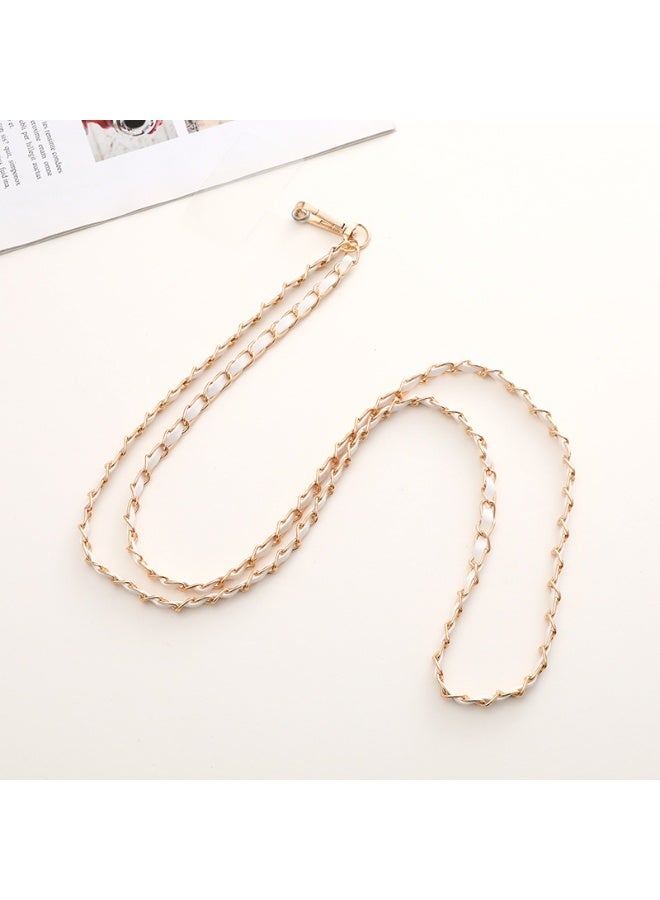 NIBEMINENT Phone Charm/ Chain Strap for Women Girls,Metal Chain Cell Phone Case Lanyard Wrist Strap