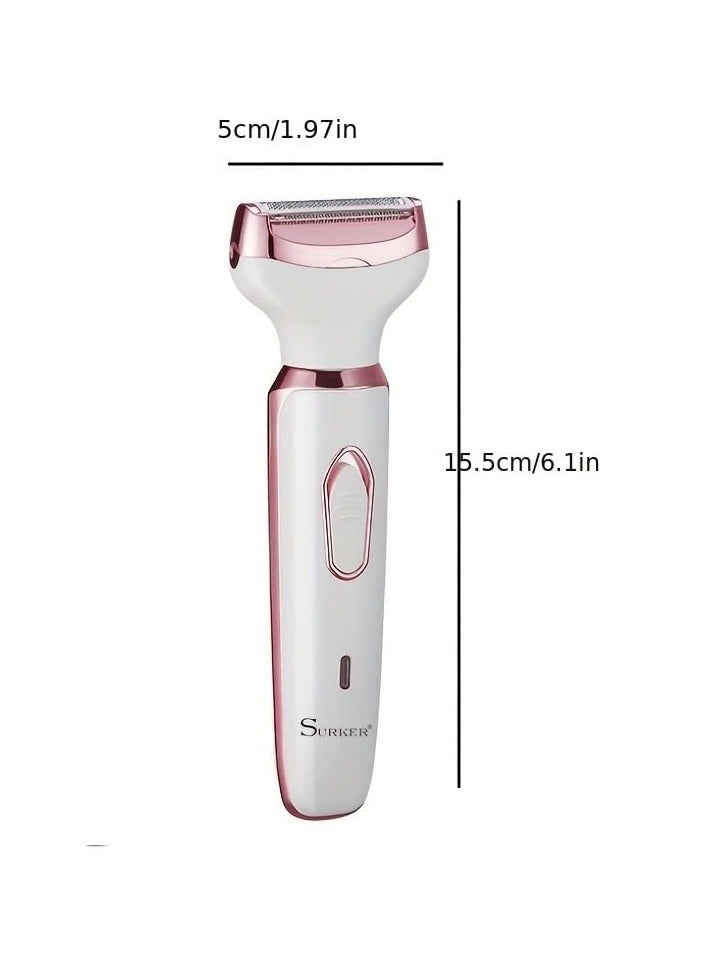 BEUTPATER 4 in 1 Electric Razor for Women Bikini Trimmer, Women's Shaver Cordless Wet and Dry, Shaver for Face, Legs and Underarms, Replaceable Trimmer Head, Rechargeable Womens Body Shavers Set - Image 2