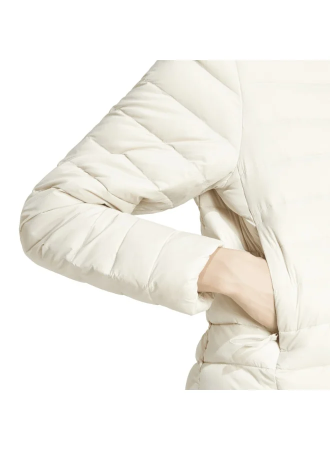 Adidas W Helionic L J W Beige Outdoor Jackets For Women