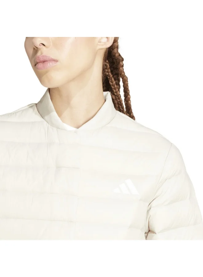 Adidas W Helionic L J W Beige Outdoor Jackets For Women