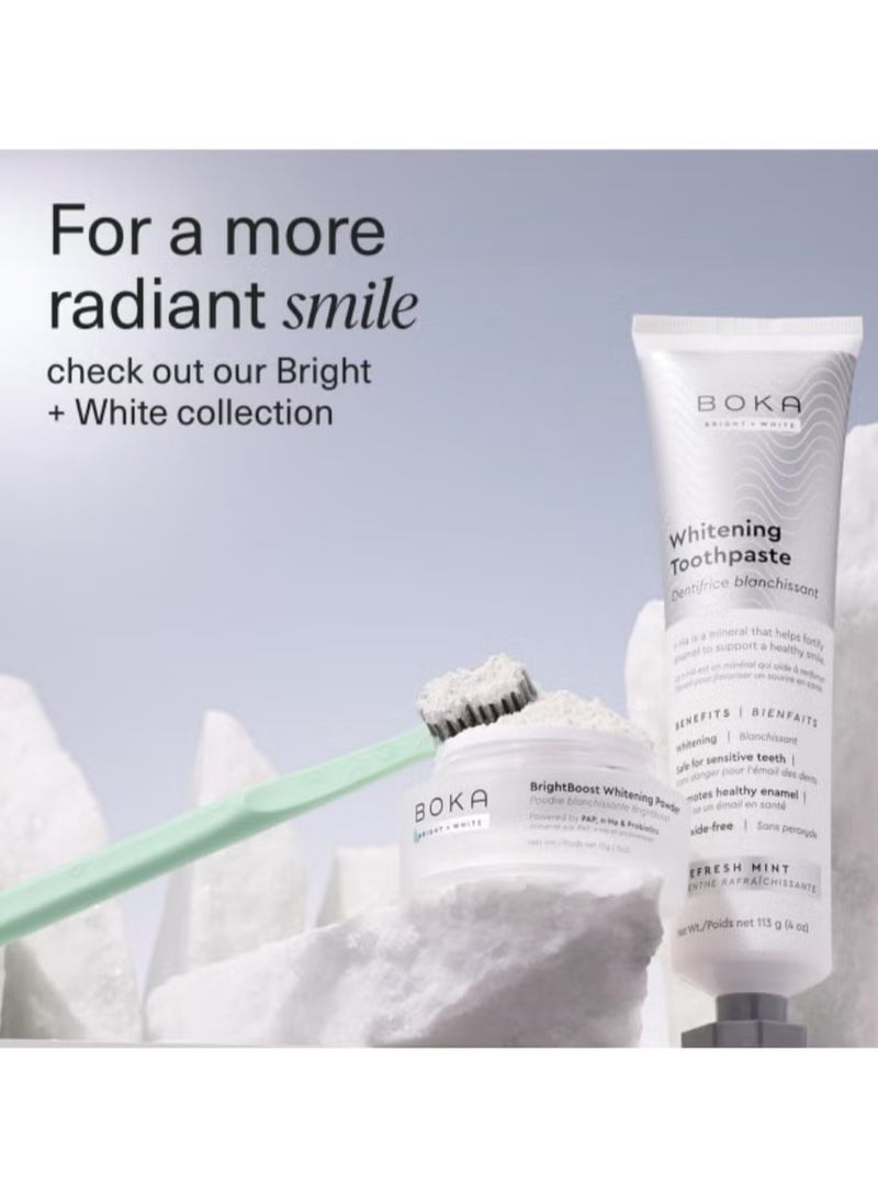 BOKA Fluoride Free Toothpaste, Nano Hydroxyapatite, Remineralizing, Sensitive Teeth, Whitening, Dentist Recommended for Adult, Kids Oral Care, Refresh Mint Flavor, 4 Fl Oz 1Pk - Image 4