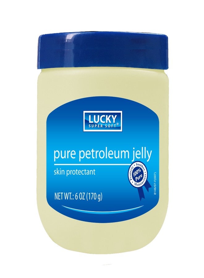 Lucky Super Soft Petroleum Jelly, 6 Ounce - Image 1