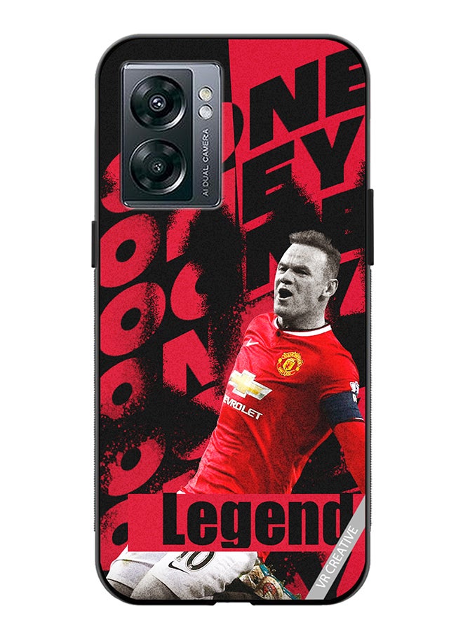 VR CREATIVE Protective Case Cover For Oppo A57 5G Wool Love Design Multicolour  - Image 1