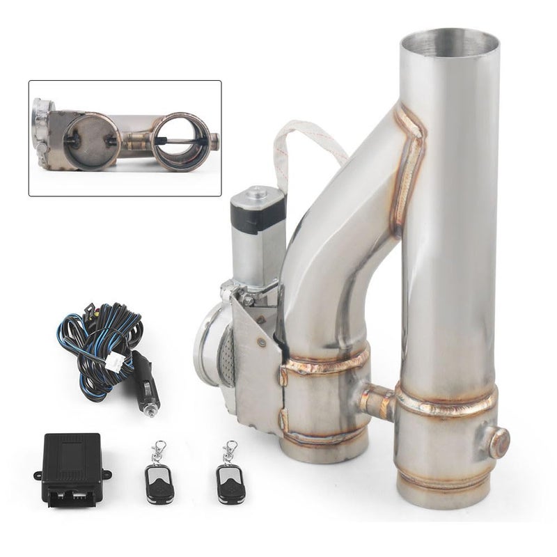 Dyno Racing Universal 3 Inch Stainless Steel Exhaust Pipe Kit - Image 5